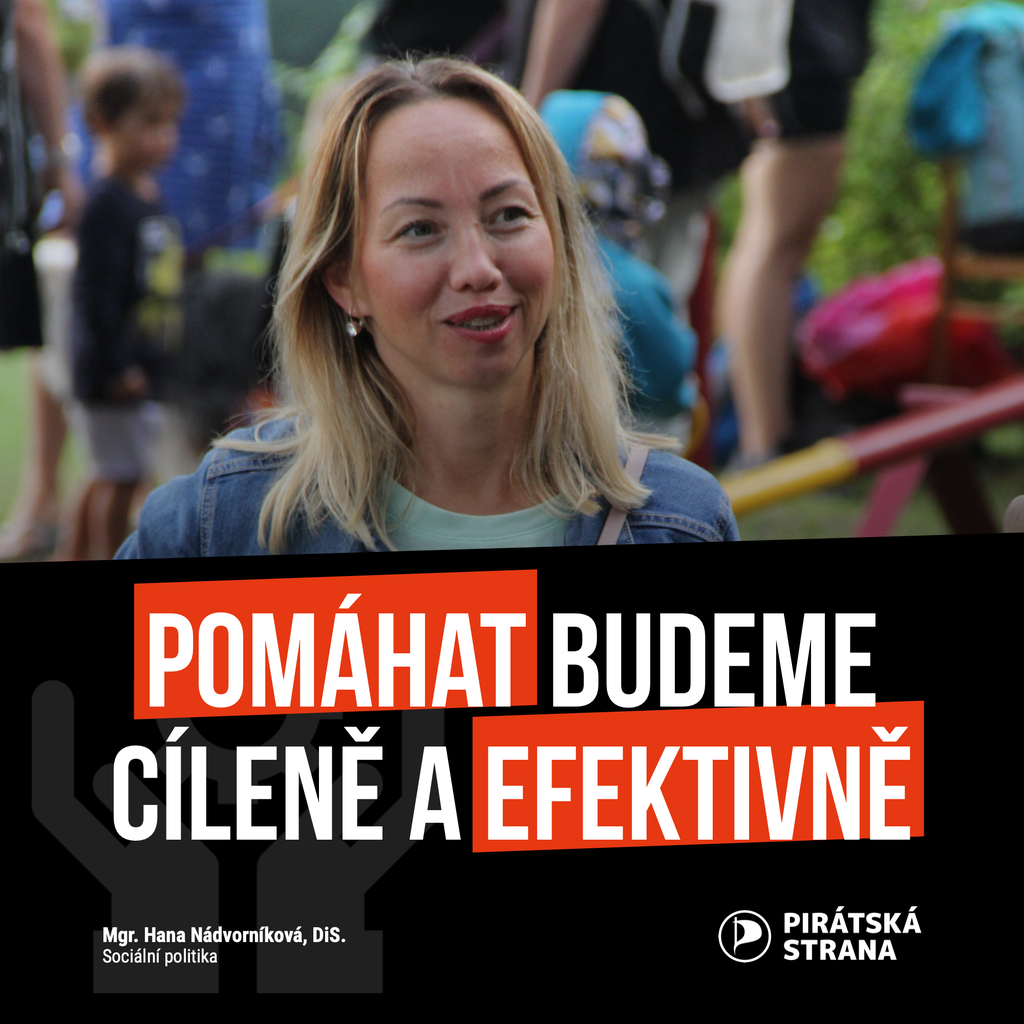 Pomáhat budeme cíleně a efektivně