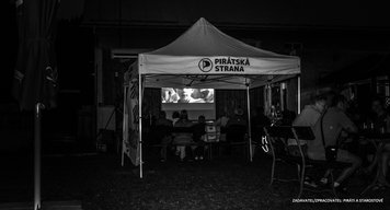 V sobotu 7.8. jsme zorganizovali akci Letní kino Pirátů a Starostů v České Třebové.